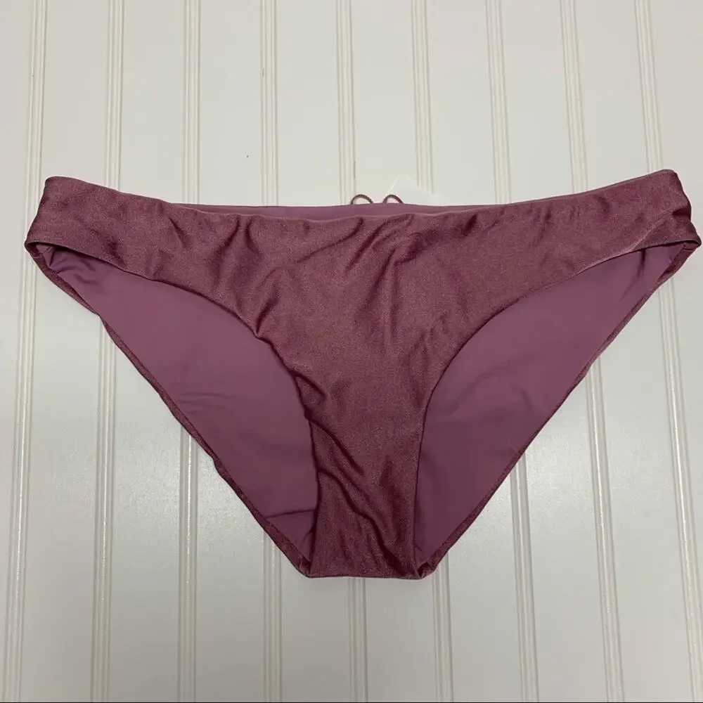 Becca Swim Reversible NWT Bikini Bottom Sz Large